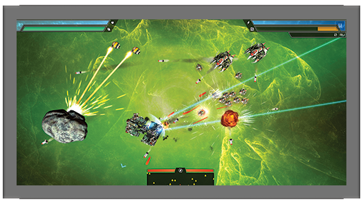 Using mining lasers to break open asteroids Starlost The Game